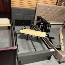 Grey Twin Size Bed Frame (in Store)