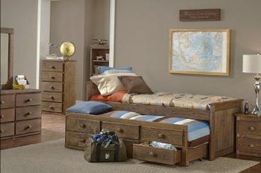 Twin Captain Bed Kids