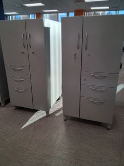 $180 each 10 available Office Storage Cabinet with Drawers and Lock