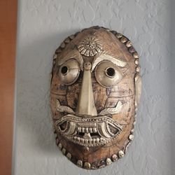 Mask Turtle Silver Tibet 