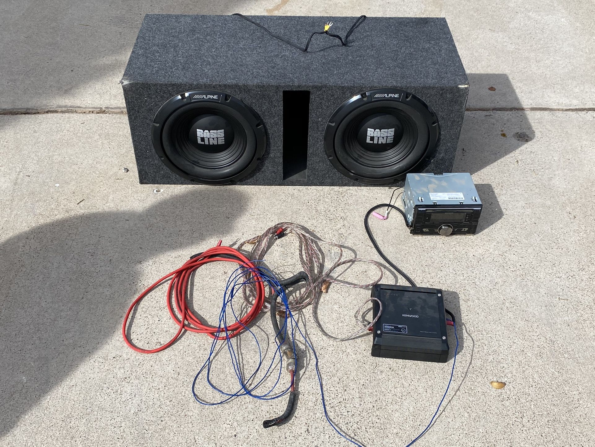 Complete Car System With Amp