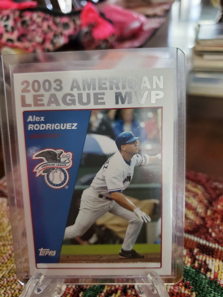 Alex Rodríguez 2004-2007 Baseball Cards Lot 