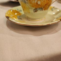Ansley Bone China Tea Cup and Saucer 