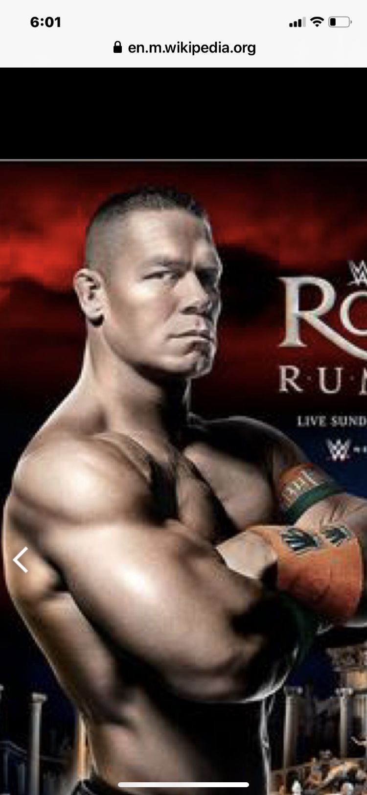 Royal Rumble Arena Chair