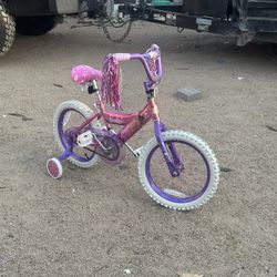 Pink Barbie Bike 