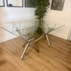 Glass Dining Table 