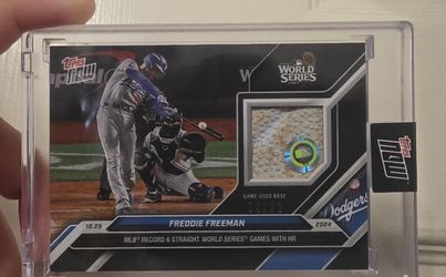 Freddie Freeman Topps World Series Base Relic 4/99