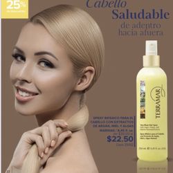 Spray Bifásico para el Cabello con Extractos de Argán. MIEl Y Algas Marinas