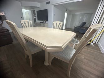 Juego de comedor de 6 sillas