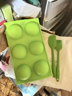 Semi Sphere Hot Chocolate Bombs Mold (have In Green And Red) - $7 Each Set