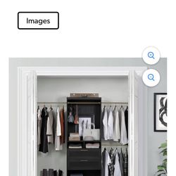 Scott Living Closet Organizer, 8.5' to 12' Wide