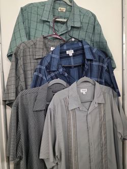 Haggar Mens XL Short Sleeve