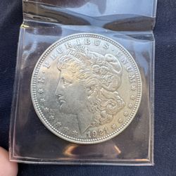 1921 Silver Dollar Coin