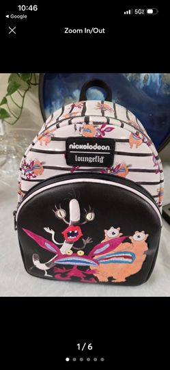 Loungefly Aaahh!!! Real Monsters Mini Backpack New With Tags.