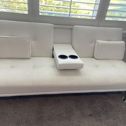 White Futon 