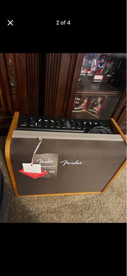 Acoustic fender amplifier