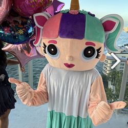 FOR SALE: Unicorn Princess mascot costume