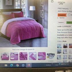 3 Piece Set Down Alternative Comforter Set