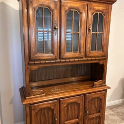 Oak Hutch