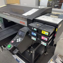 Brother GTX-422 DTG Printer + The Cube pre-treatment machine