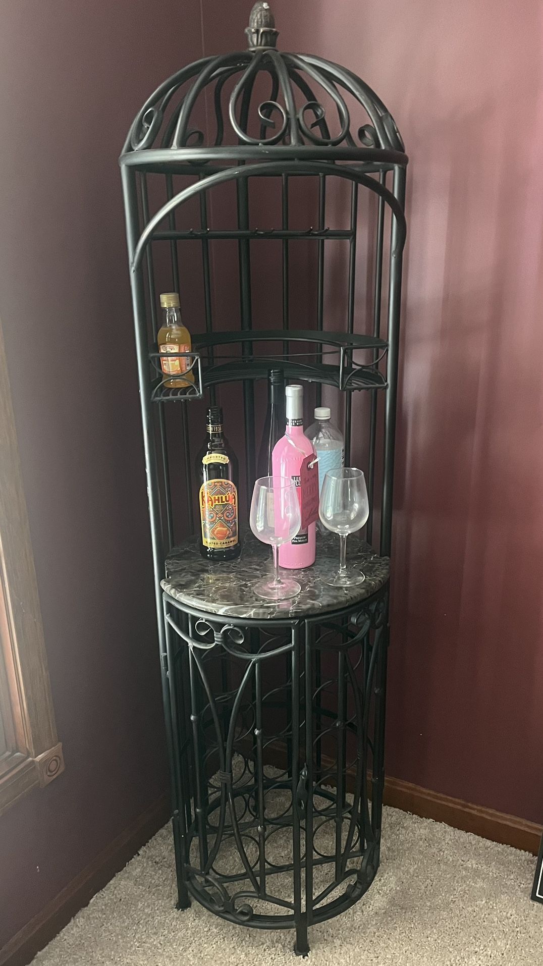 Birdcage Wine Rack