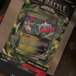 Pokemon Ex Battle deck Iron leaf 