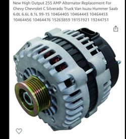Chevy High Output Alternator