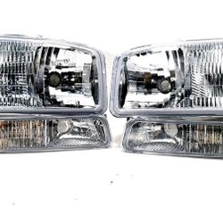HEADLIGHTS  FOR 99-06 GMC SIERRA/YUKON