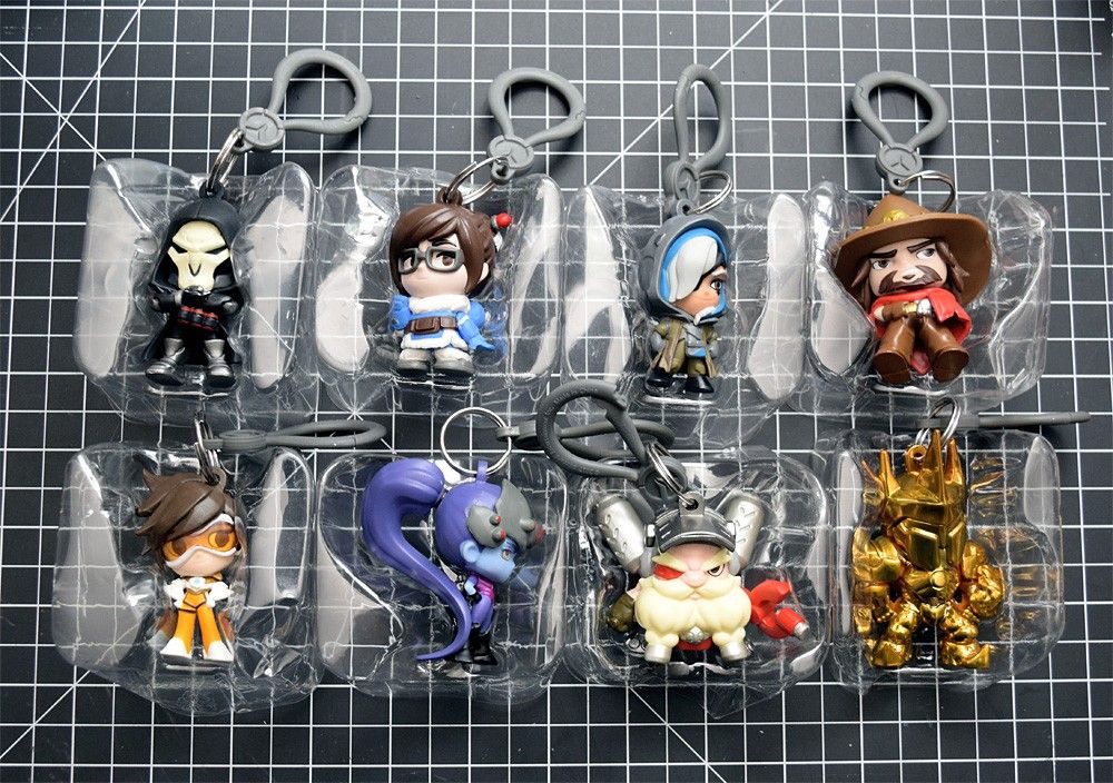 BLIZZARD Overwatch backpack hangers 8 total