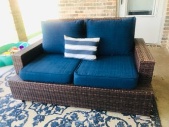 Patio love seats (2)