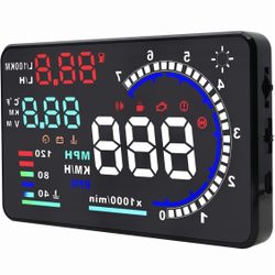 Vehicles Display, 5.5" Dash Screen Projector 