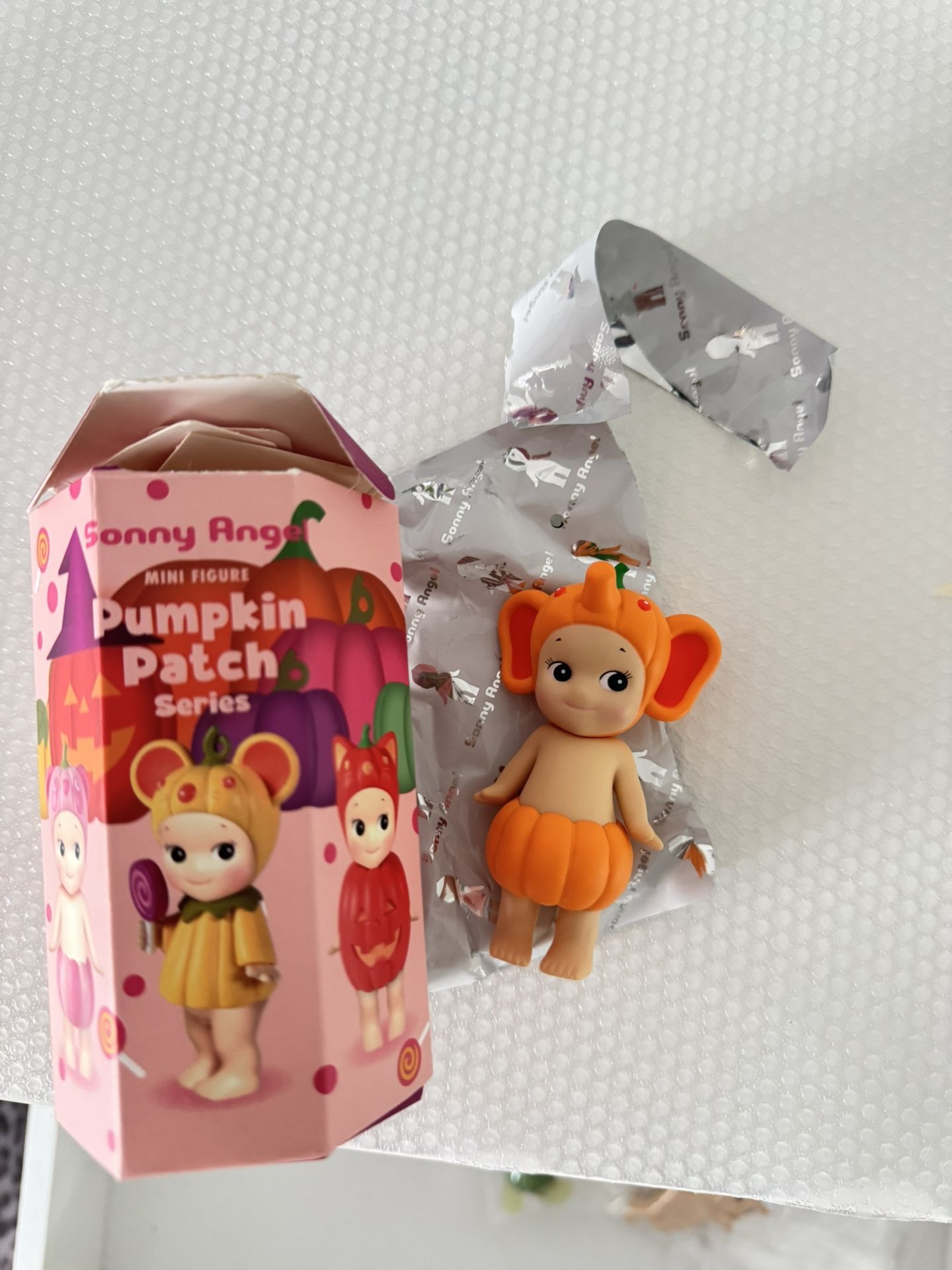 Sonny Angel pumpkin elephant