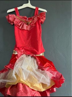 Disney Princess Elena of Avalor costume and Magical Scepter of Light