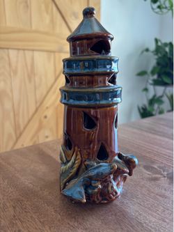Ceramic lighthouse