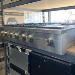 Monogram 48” Stainless Steel Gas Rangetop 