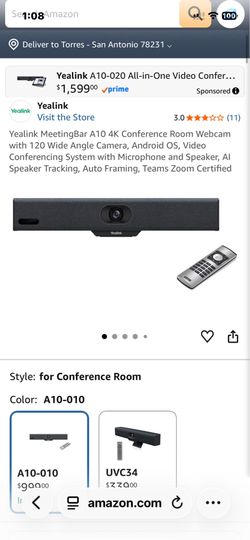 Yealink web cam
