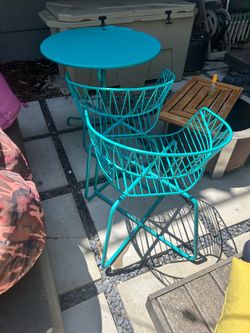West Elm Soleil outdoor Bistro set