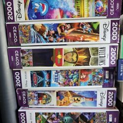 
DISNEY PUZZLES 2000 PIECES