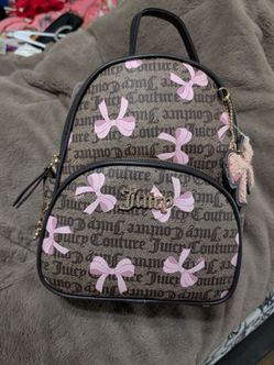 NEW JUICY COUTURE BOWS BACKPACK
