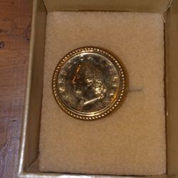 Italian Coin Ring