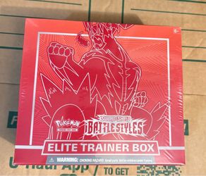 Pokémon TCG Battle Styles Single Strike Red ETB
