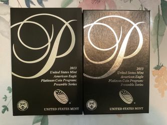 2013 PLATINUM Preamble series PROOF coin
