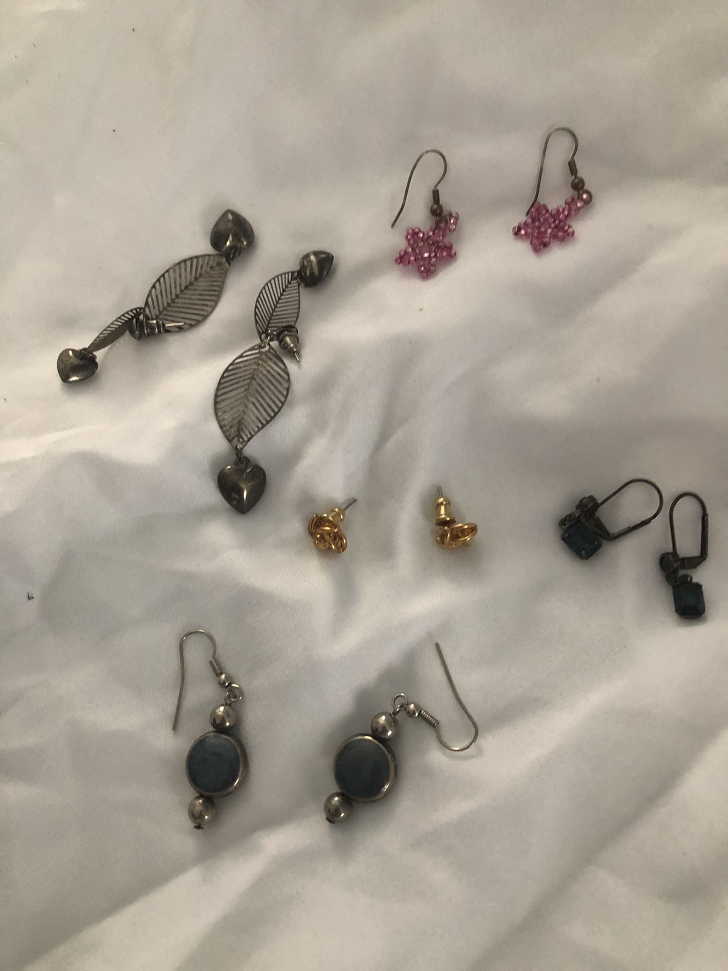 Earings X5 And Little Person Bracelet Ballet Charms 