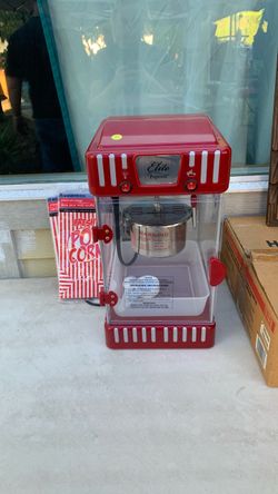 Elite popcorn machine
