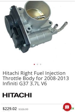 G37 New Throttle Body