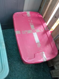 2 XL Bins W Lids $ 15 For Both