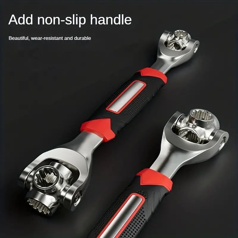 52-in-1 Multi Functional Socket Wrench Set - Universal Wrench With 8-19mm
