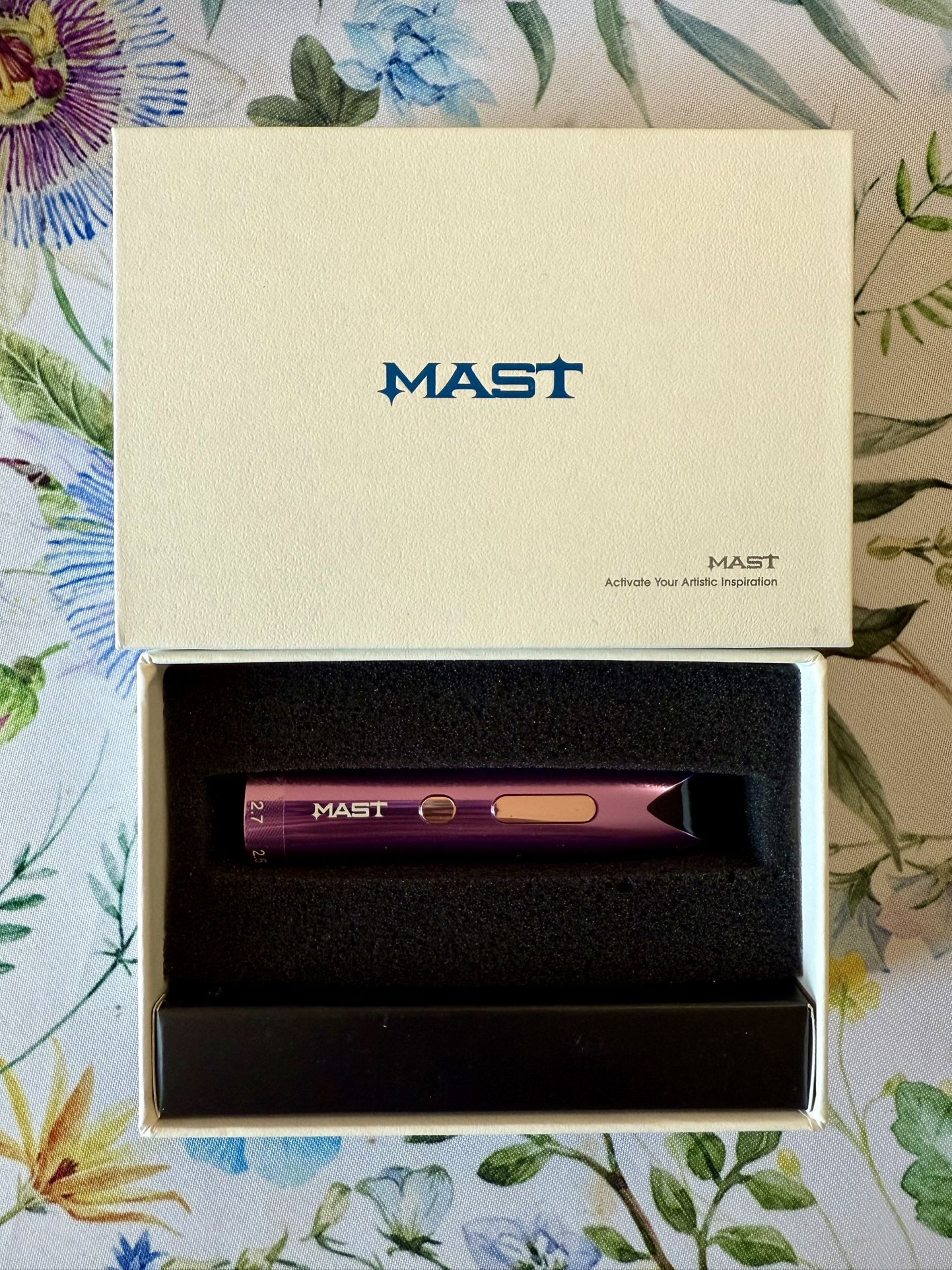 MAST TATTOO Cordless Battery Part for Mast P60 Tattoo Pen Machine (Purple)
