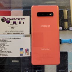 Unlocked Coral Galaxy S10 Plus 128gb