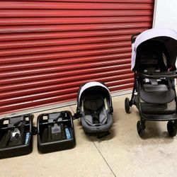 Safety 1st Travel System Infant Car seat Stroller Set